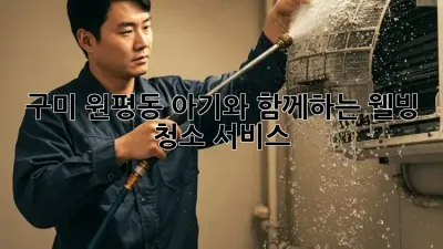 구미 원평동 아기와 함께하는 웰빙 청소 서비스